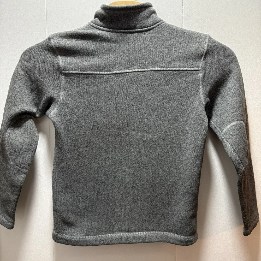 The‎ North Face Sweater Pullover Mens Size Small Gray 1/4 Zip Fleece